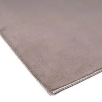 Muratap Relax samba vierkant wasbaar effen vloerkleed uni tapijt - 200x200 cm