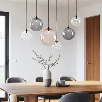 LumenXL Eigentijdse hanglamp met diverse kleuren glazen bollen - Lumora