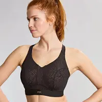 Panache - Endurance Sport BH met beugel – Black/Latte - 80C