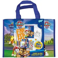 Totum PAW Patrol XL Vakantiemap - Tekenen - Stickers - Kleuren - 40-delig - 34 x 26 cm - Speelgoed Kinderen - Knutselen - Voor meisjes en jongens - Ook voor kleuters - Vanaf 3 jaar -