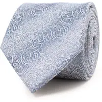 Tresanti | GIANVITO | Silk tie with faded paisleys | Blauw