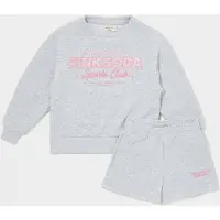 Pink Soda Sport Girls' Holiday Crew Sweatshirt Set Children, grijs