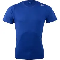 Rogelli Promo Hardloopshirt Heren - Korte Mouwen - Blauw - 128/140