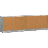 vidaXL TV Kast Betongrijs 150 x 31 x 47 cm Bewerkt hout
