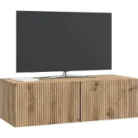 vidaXL Wandmontage TV-kast 98 x 41 x 30 cm Artisanaal eiken