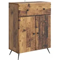 vidaXL Dressoir Oud hout 66 x 34,5 x 90 cm Bewerkt hout