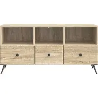 vidaXL TV Kast met lade Sonoma Eiken 102 x 34,5 x 50 cm Bewerkt hout