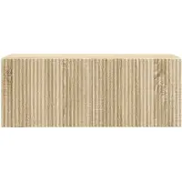 vidaXL Wandmontage TV-kast 78,5 x 31 x 30 cm Sonoma Eiken Bewerkt hout