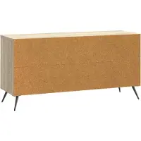 vidaXL TV Kast met lade Sonoma Eiken 102 x 34,5 x 50 cm Bewerkt hout