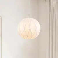 LumenXL Minimalistische hanglamp in zijde-look - Seda