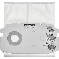 Festool Stofzak CS Fis-CT Midi - 5 stuks