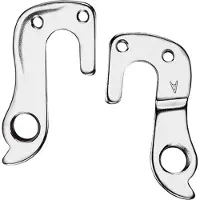 Union Derailleurhanger gh-165 59,2 mm zilver