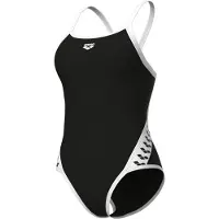 Arena Badpak Women W Icons Super Fly Back Solid Black/White-Maat 38