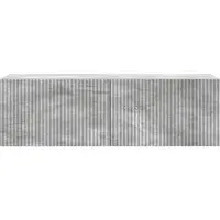 vidaXL Wandmontage TV-kast 98 x 31 x 30 cm Betongrijs Bewerkt hout