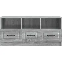 vidaXL TV Kast met lade Grijs sonoma 102 x 34,5 x 47 cm Bewerkt hout
