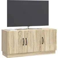 vidaXL TV Kast Sonoma Eiken 99 x 34,5 x 47 cm Bewerkt hout