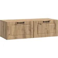 vidaXL Wandmontage TV-kast 98 x 41 x 30 cm Artisanaal eiken