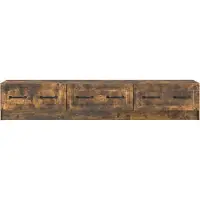 vidaXL TV Kast 147 x 34,5 x 27 cm Gerookt eiken Bewerkt hout