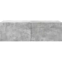 vidaXL Wandmontage TV-kast 98 x 41 x 30 cm Betongrijs Bewerkt hout