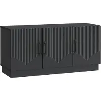 vidaXL TV Kast Zwart 99 x 34,5 x 47 cm Bewerkt hout