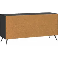 vidaXL TV Kast Zwart 102 x 34,5 x 50 cm Bewerkt hout