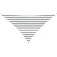 vidaXL Zonneschaduw Lichtgrijs en wit 2,5 x 2,5 x 3,5 m