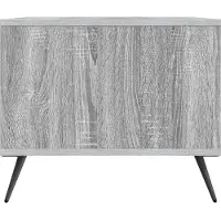 vidaXL Salontafel Grijs sonoma 90 x 50 x 40 cm Bewerkt hout
