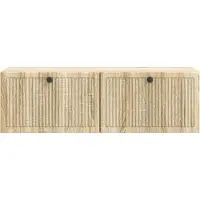 vidaXL Wandmontage TV-kast Sonoma Eiken 98 x 31 x 30 cm Bewerkt hout