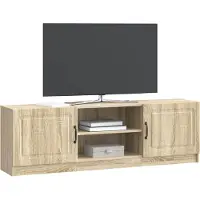 vidaXL TV Kast Sonoma Eiken 150 x 31 x 47 cm Bewerkt hout
