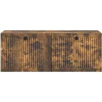vidaXL Wandmontage TV-kast Gerookt eiken 78,5 x 31 x 30 cm