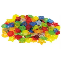 TickiT Stapelbare Knopen (144 stuks) + 12 veters