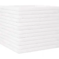vidaXL Plantenbak 50x50x46 cm massief grenenhout wit