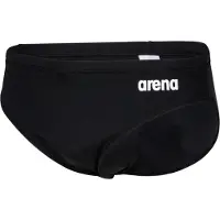 Arena Zwembroek Men Team Swim Brief Solid Black White-Maat 95