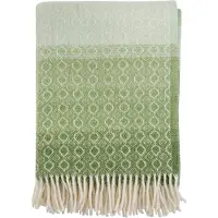 Klippan Havanna wollen plaid Green multi