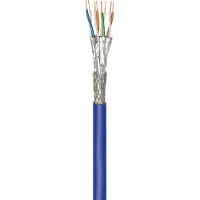 Goobay Netwerkkabel | Cat7 S/FTP | 100 meter (Stugge kern, 100% koper)