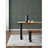 Next vliesbehang Ditsy Leaf groen 10mx52cm