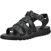 Paul green Sandalen met riem zwart