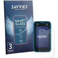 Savvies 3 Stuks Screenprotector - geschikt voor Softing IT Networks LinkXpert M3 - beschermfolie glas transparant