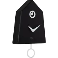 Karlsson Klok Grafico Cuckoo Black