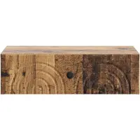 vidaXL Wandgemonteerde Zijtafel 59 x 34,5 x 17 cm Bewerkt hout