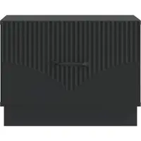 vidaXL Salontafel Zwart 49 x 50 x 37 cm Bewerkt hout
