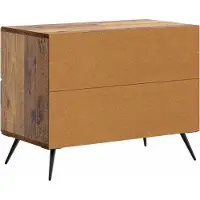 vidaXL Nachtkastje Oud hout 62 x 34,5 x 47,5 cm Bewerkt hout