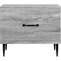 vidaXL Salontafel met lade Grijs sonoma 49 x 50 x 40 cm Bewerkt hout