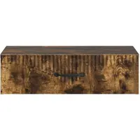 vidaXL Wandgemonteerde Zijtafel 59 x 34,5 x 17 cm Bewerkt hout