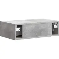 vidaXL Wandgemonteerde Zijtafel 59 x 34,5 x 17 cm Bewerkt hout