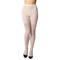 Bellivalini Dames Panty - 100 DEN - Medium gloss - Katoen - BLV-GI-1116 - Lichtbeige - XL