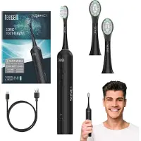 Uni-T Sonic Elite - Sonische Tandenborstel - Zwart - Aanpasbare Intensiteit - Waterdicht IPX7