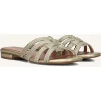 Bibi Lou Dames Slippers 877z94hg - Goudkleurig - Maat 42