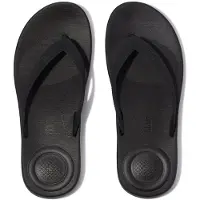 FitFlop Iqushion mens textured-strap flip-flops