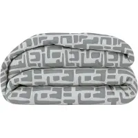 EazySleep Easy Dekbed Zonder Overtrek - Abstract - Grijs 240 x 200 cm